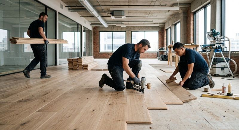 Commercial Hardwood Service in Cromwell, IN