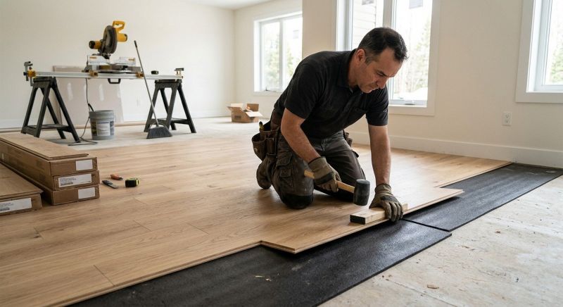 Engineered Wood Installation in Warsaw, IN