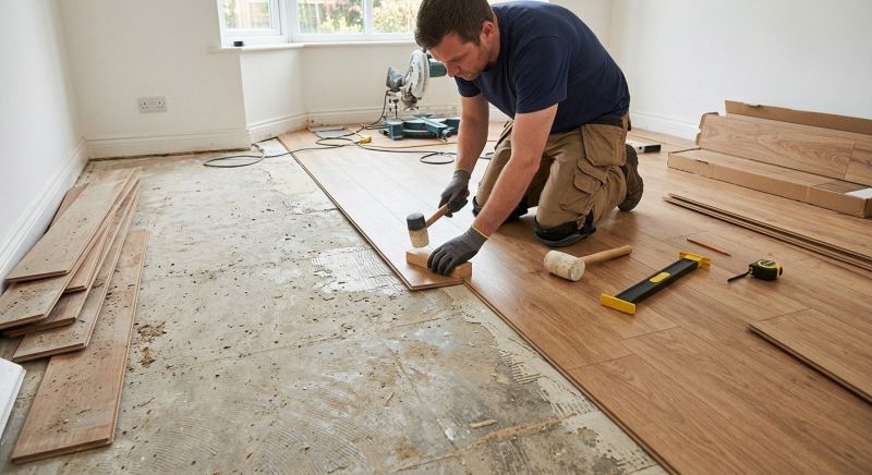 Laminate Floor Installation in Winona Lake, IN