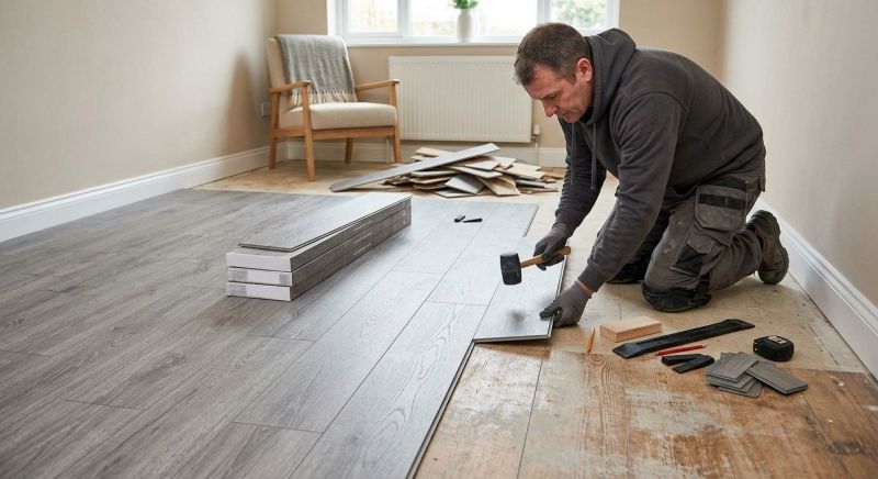 Laminate Floor Replacement in Nappanee, IN