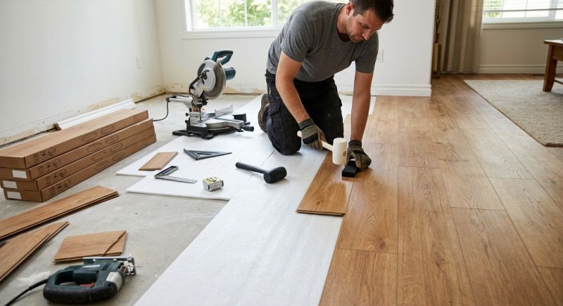 Laminate Flooring Replacement in Warsaw, IN