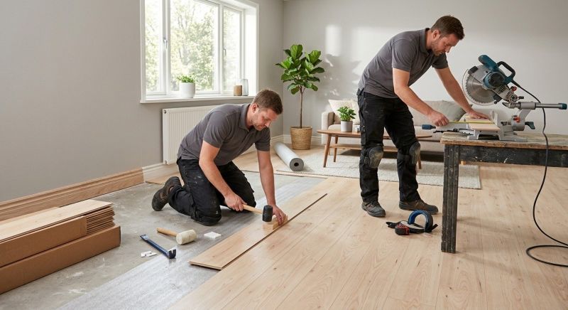 Laminate Wood Installation in Warsaw, IN