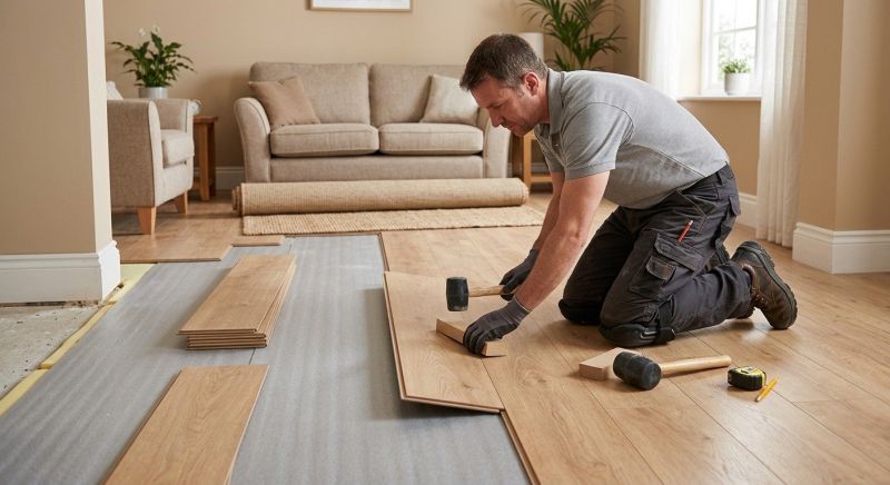 Laminate Wood Installation in Warsaw, IN
