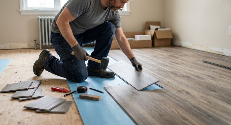 Linoleum Floor Installation in Goshen, IN
