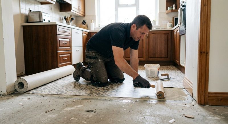 Linoleum Floor Installation in Milford, IN