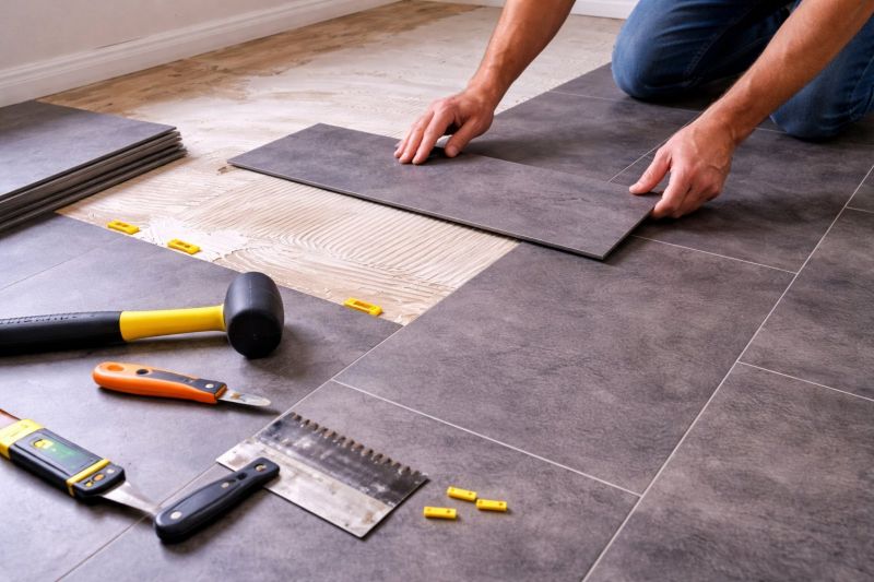 Luxury Vinyl Tile Installation in Rochester, IN