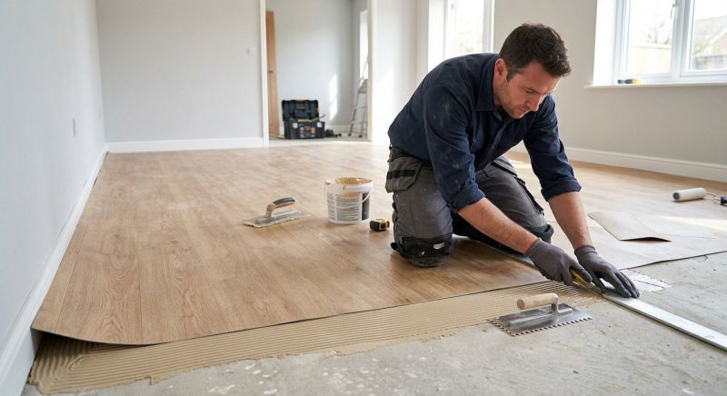 Sheet Flooring Installation in Albion, IN