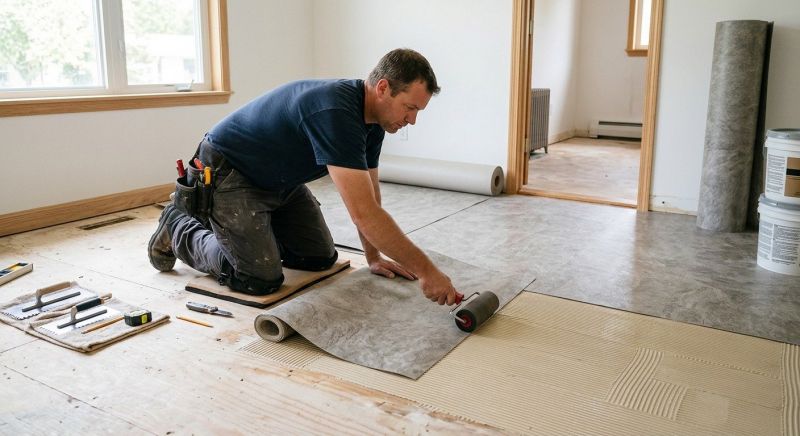 Sheet Flooring Installation in Rochester, IN
