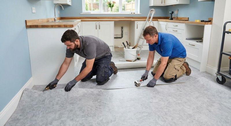 Sheet Linoleum Installation in Warsaw, IN