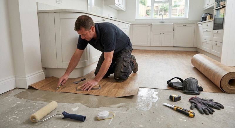 Sheet Linoleum Installation in Rochester, IN