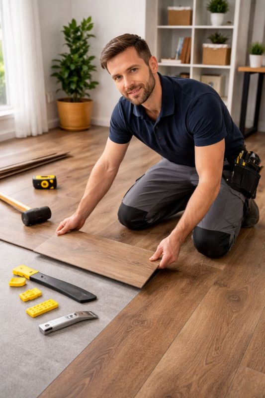 Vinyl Flooring Installation in Warsaw, IN