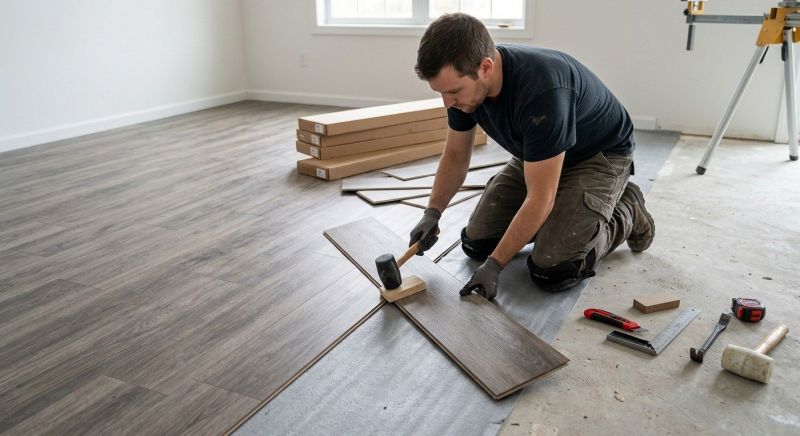 Vinyl Flooring Installation in North Webster, IN