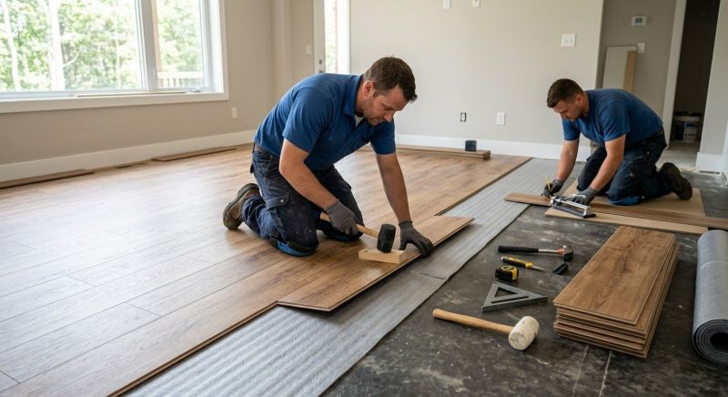 Vinyl Flooring Installation in Syracuse, IN