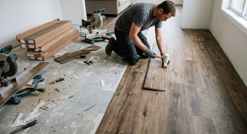 Vinyl Flooring Installation in Winona Lake, IN