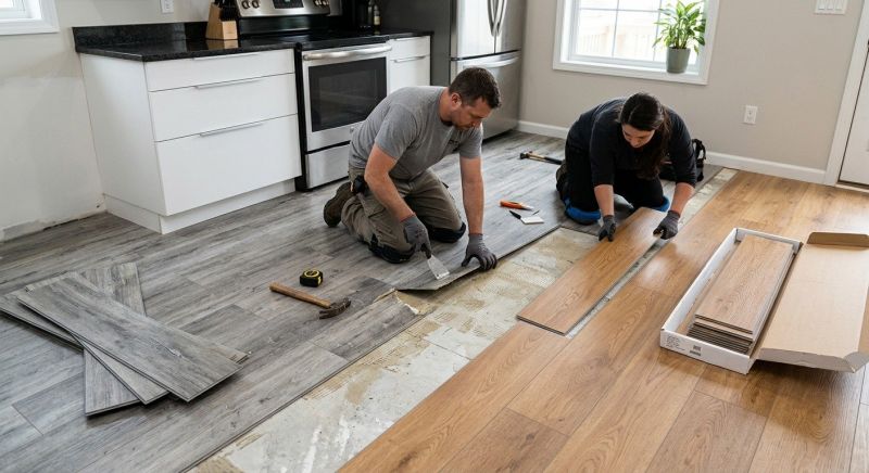 Vinyl Tile Replacement in Warsaw, IN