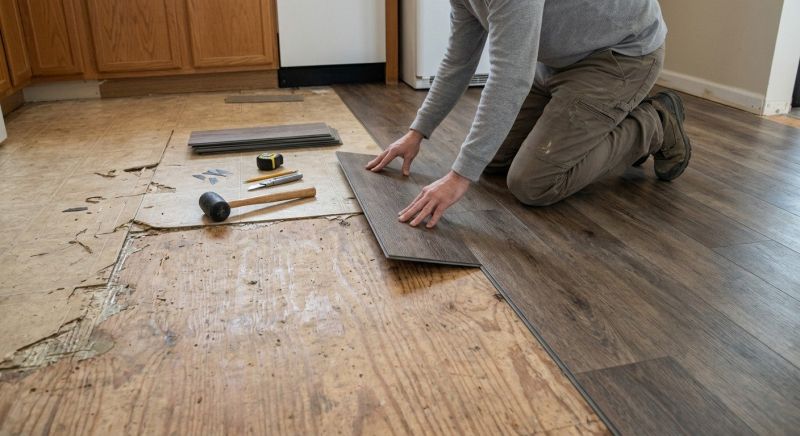 Vinyl Tile Replacement in Warsaw, IN